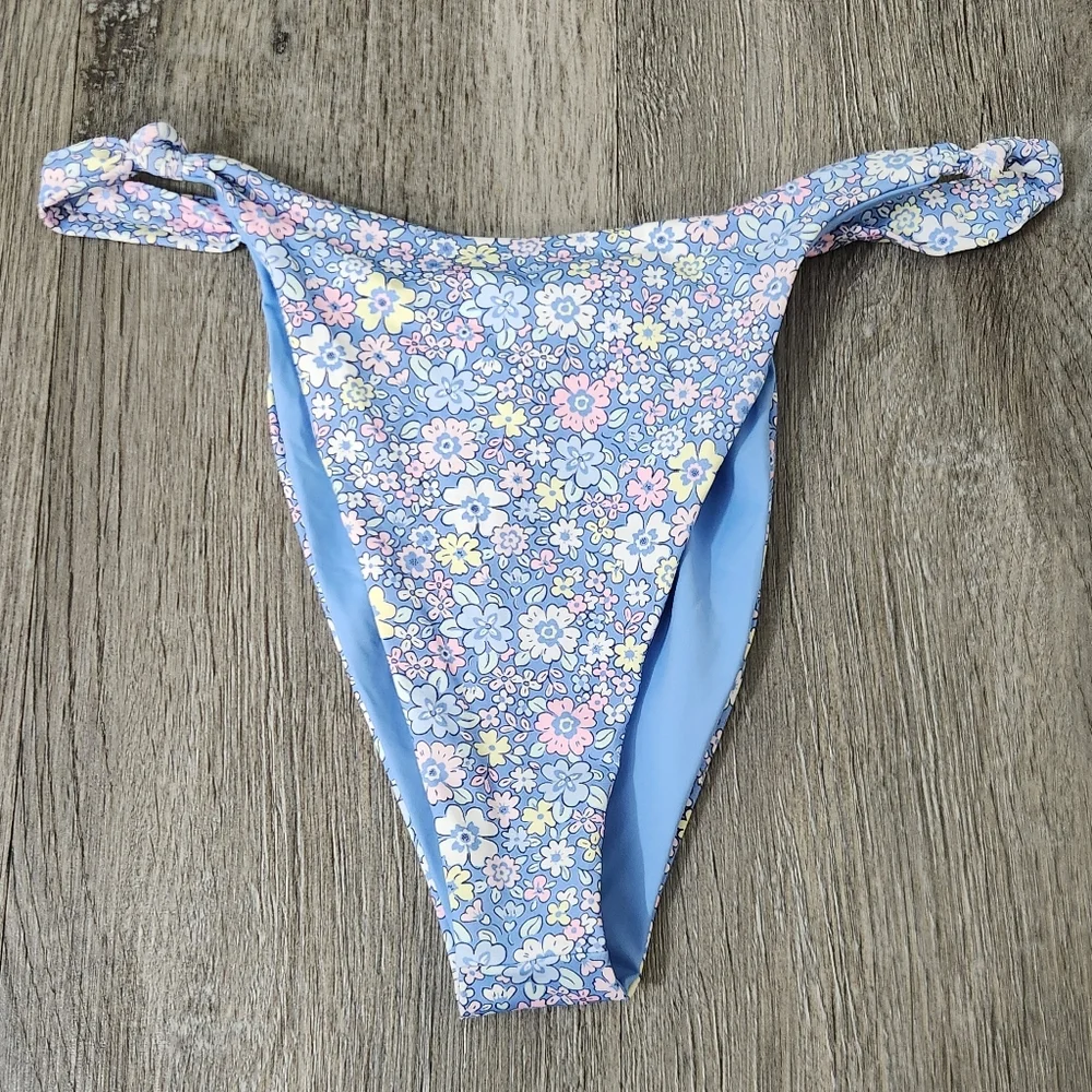 Frankies Bikini Gabe Halter String Bikini Top‎ With Matching Bottom
